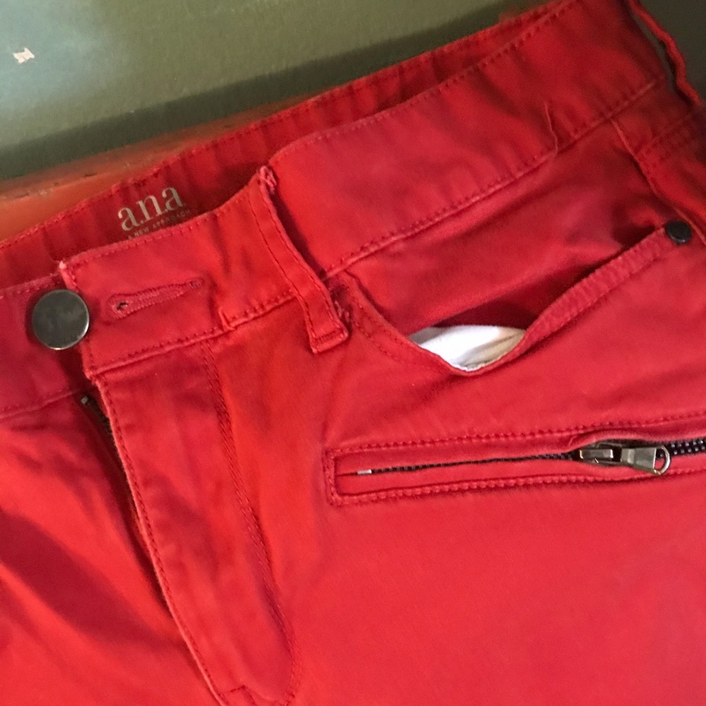Red pants
